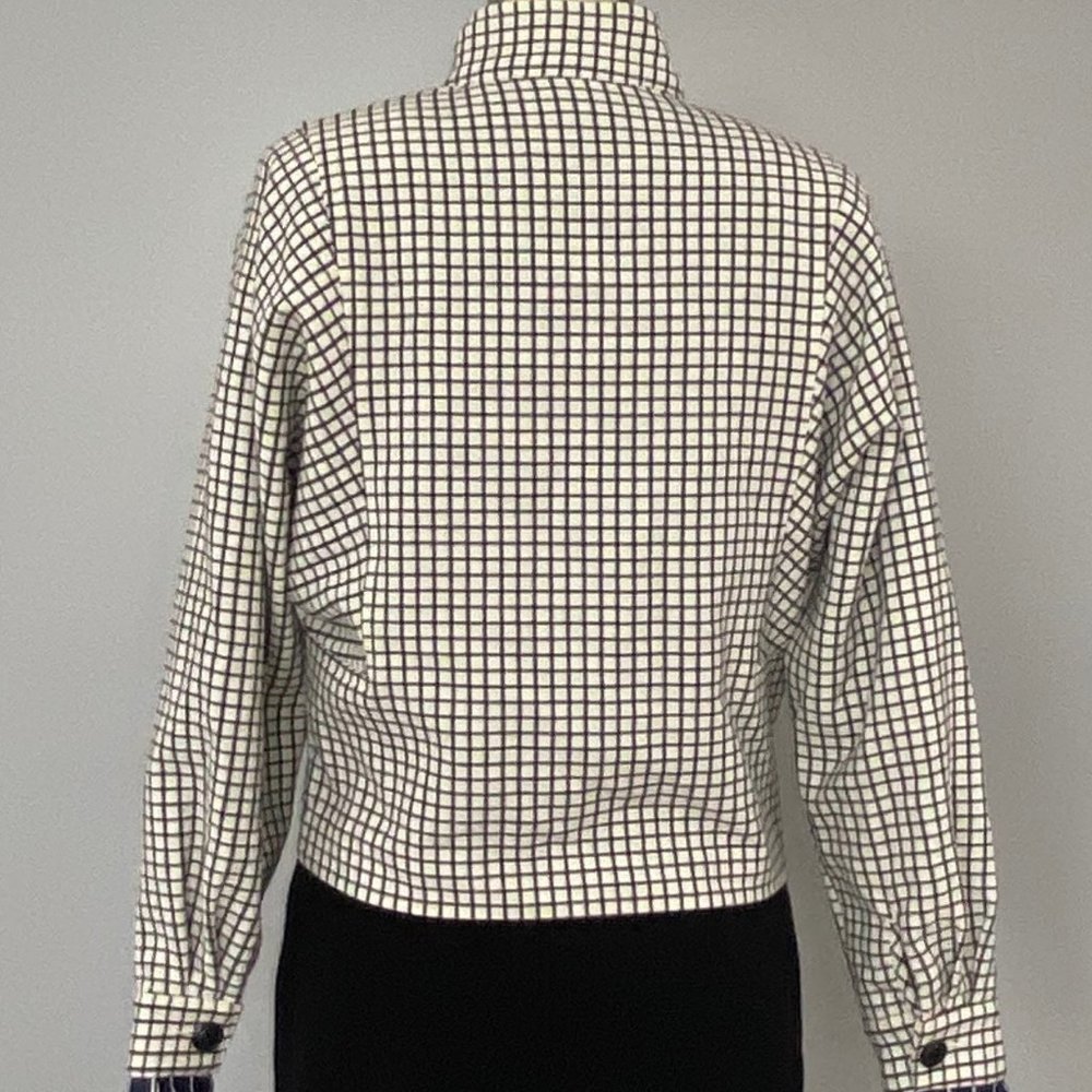 Cabi Cropped Windowpane Jacket/Blazer - image 7
